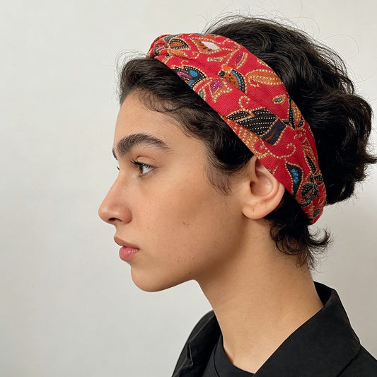 Unisex Paisley Print Head Scarf - Boho Bandana Headband  Free Shipping Over $20