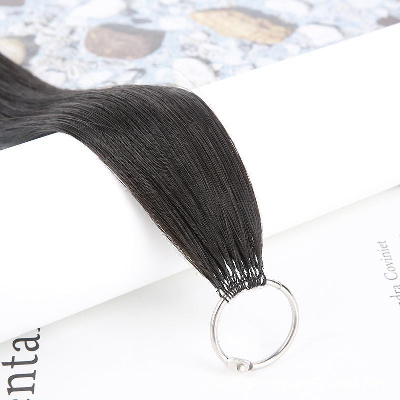 3rd Gen Feather Hair Extensions - Ultra-thin interface detail, 100% real human hair