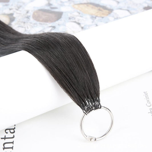 3rd Gen Feather Hair Extensions - Ultra-thin interface detail, 100% real human hair