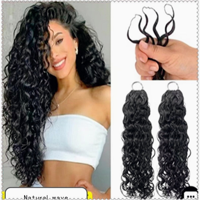 Human Hair Extensions | Super Secure & Soft for Long-Lasting Natural Hairstyle