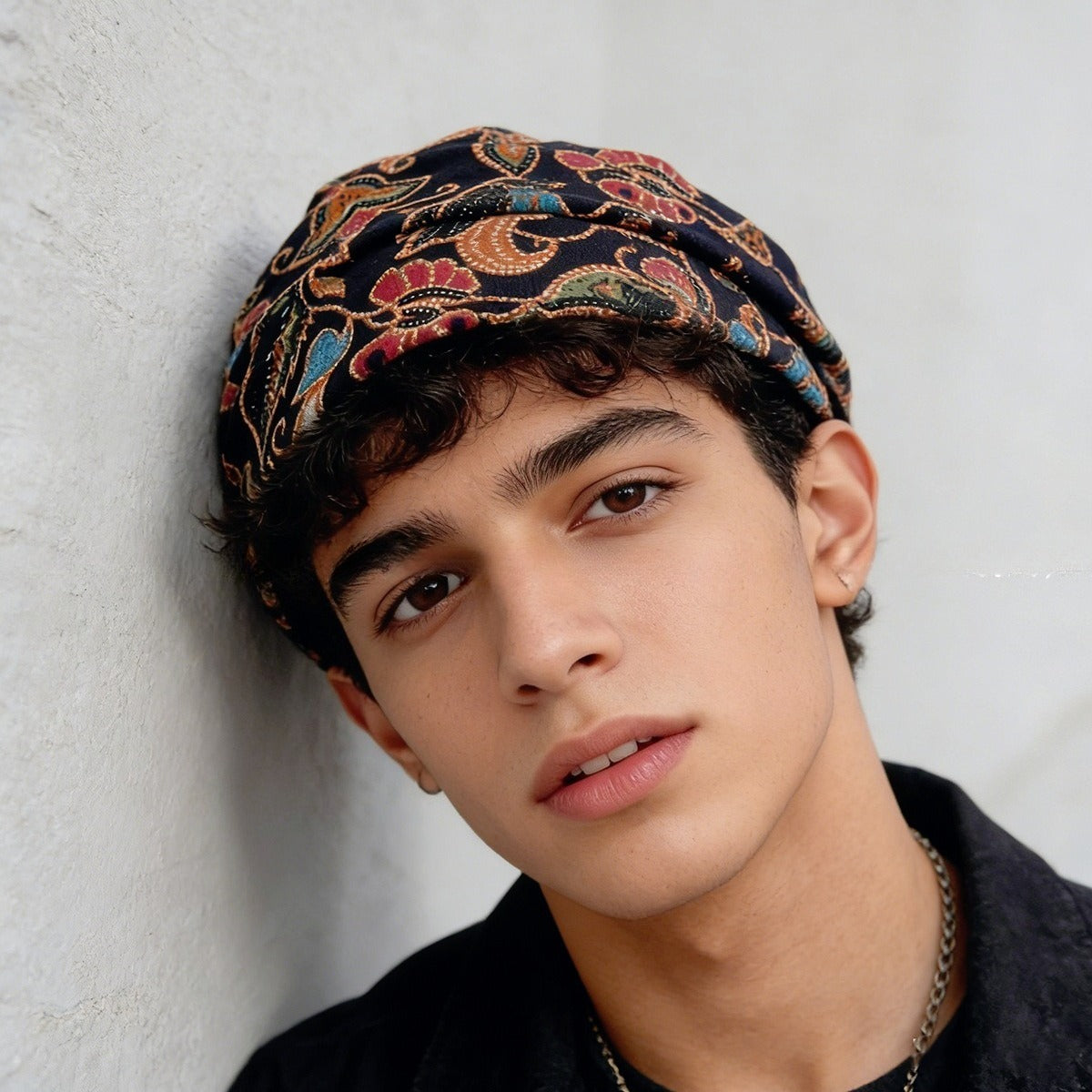 Unisex Paisley Print Head Scarf - Boho Bandana Headband  Free Shipping Over $20