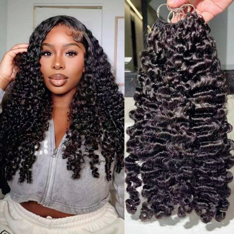 Human Hair Extensions | Super Secure & Soft for Long-Lasting Natural Hairstyle
