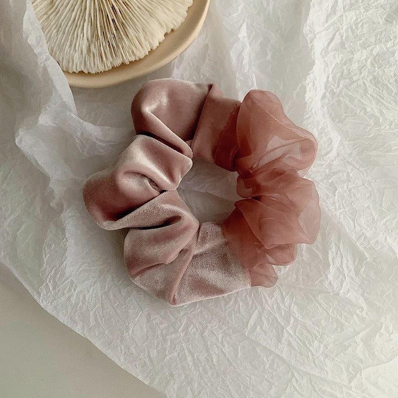 Luxury Satin Scrunchies Set – Soft Velvet & Silk Hair Ties  Free Shipping Over $20
