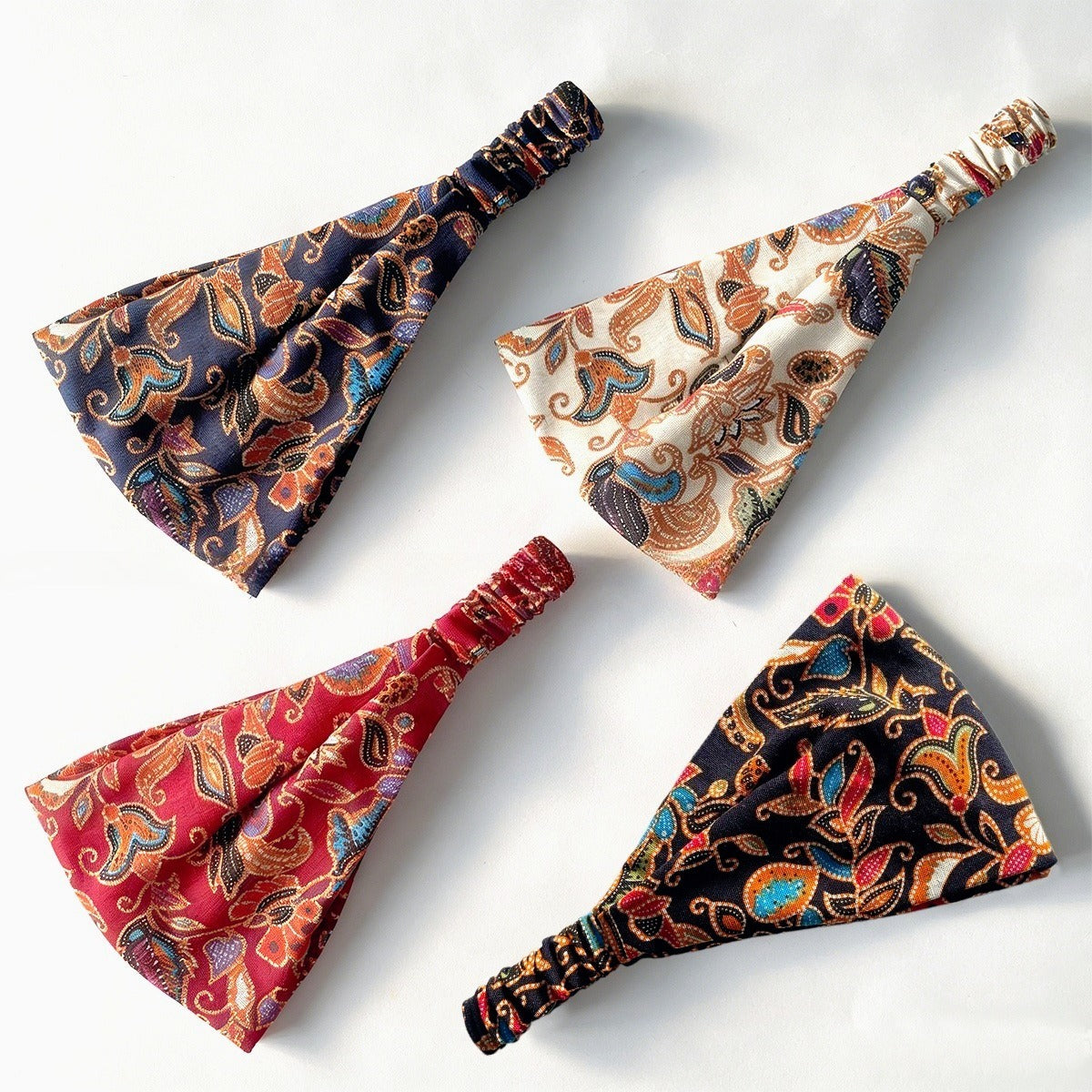 Unisex Paisley Print Head Scarf - Boho Bandana Headband  Free Shipping Over $20