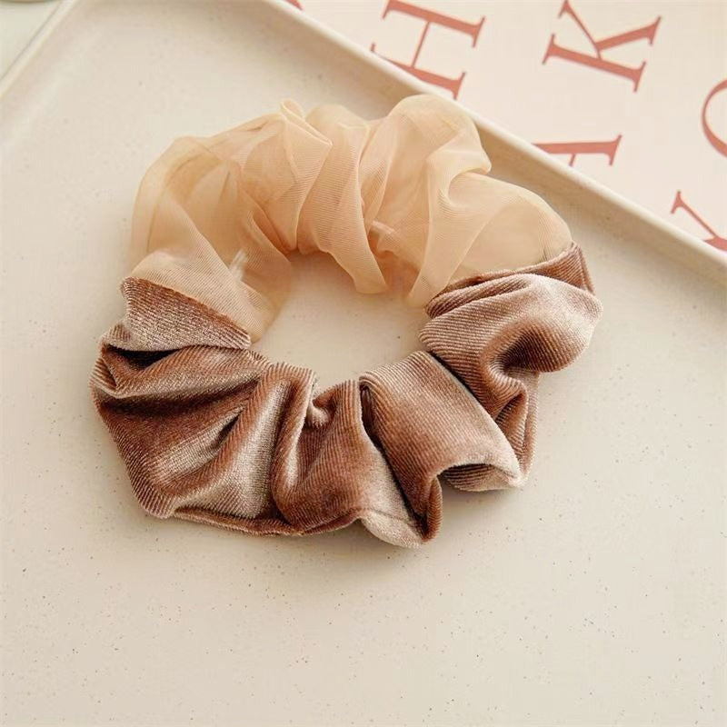 Luxury Satin Scrunchies Set – Soft Velvet & Silk Hair Ties  Free Shipping Over $20