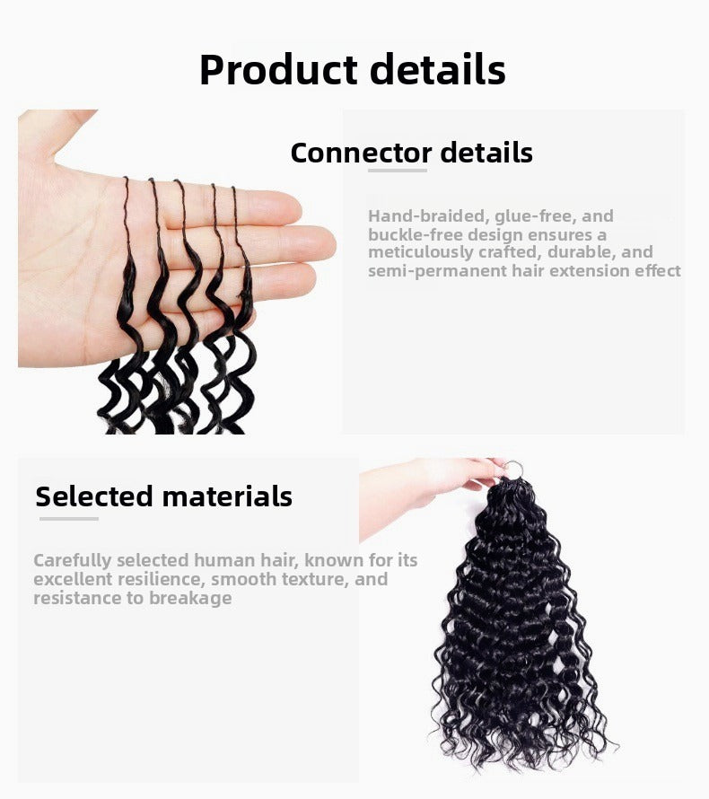 Human Hair Extensions | Super Secure & Soft for Long-Lasting Natural Hairstyle