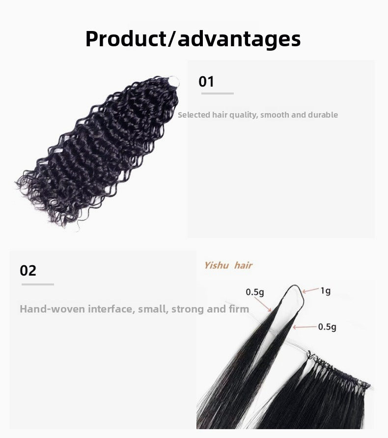 Human Hair Extensions | Super Secure & Soft for Long-Lasting Natural Hairstyle